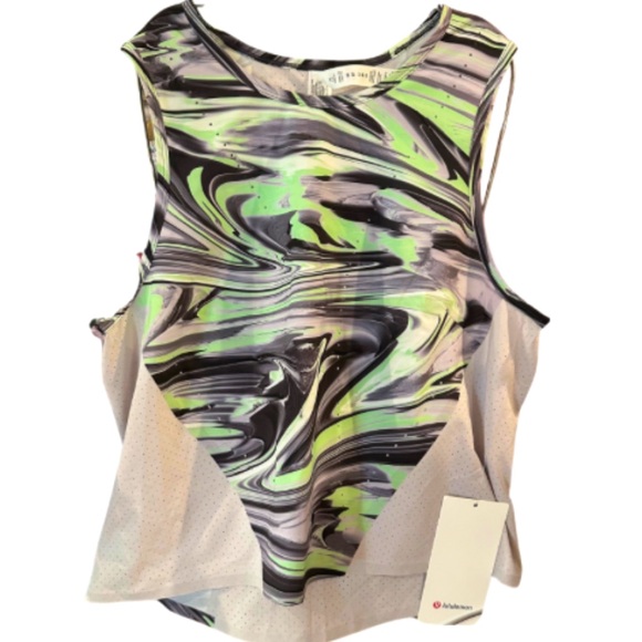 NWT Lululemon Swift Ventilated Running Tank Top
Paint Glide Warp Multi | 8 - Picture 1 of 5